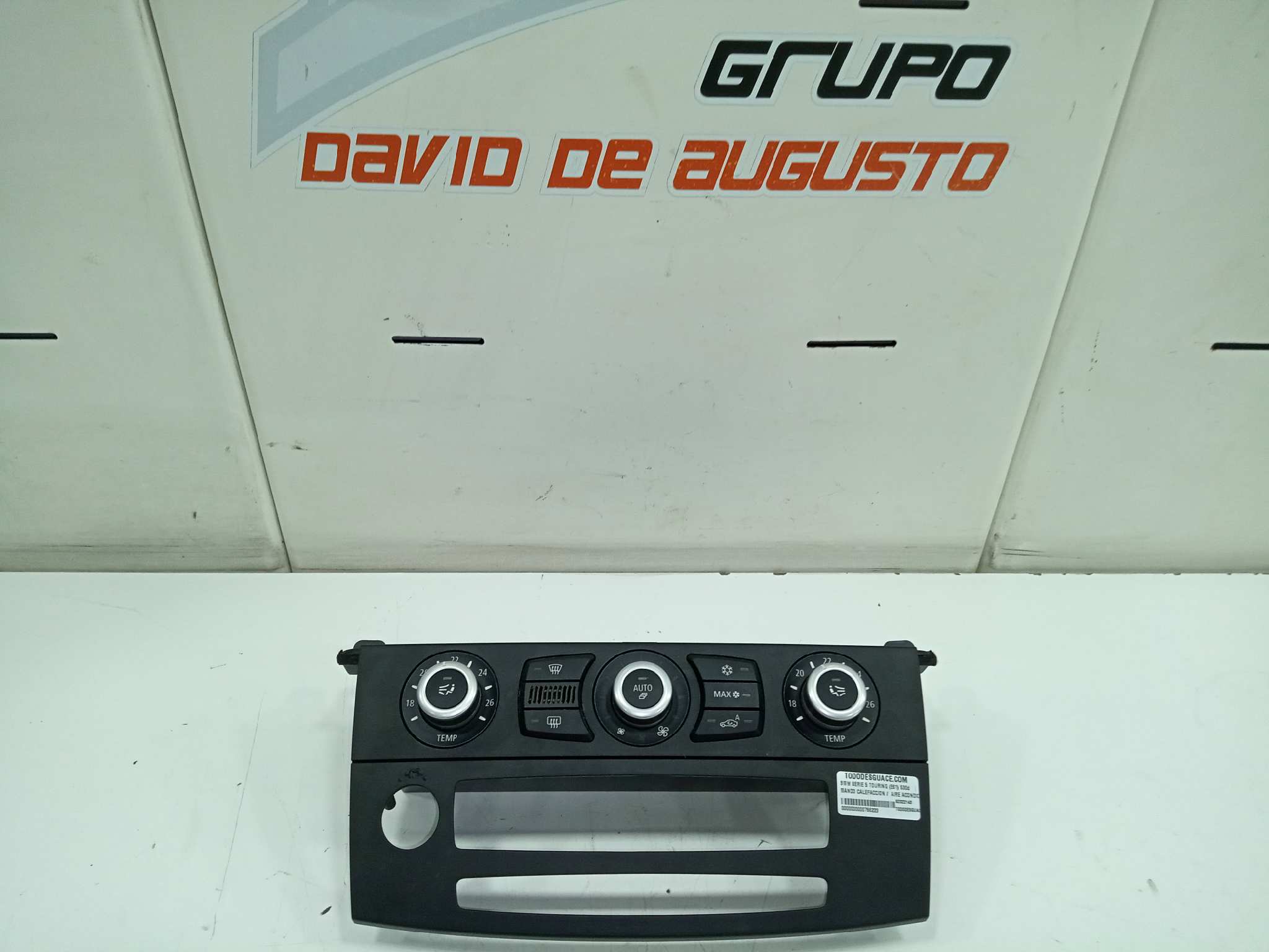  mando calefaccion / aire acondicionado   bmw serie 5 touring (e61) 530d 3.0 turbodiesel cat