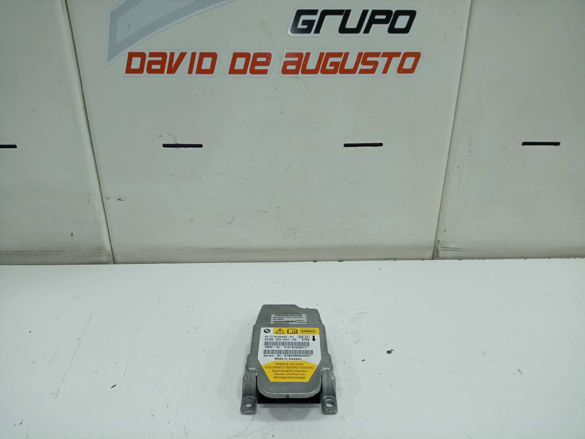  uce airbag   bmw serie 5 touring (e61) 530d 3.0 turbodiesel cat