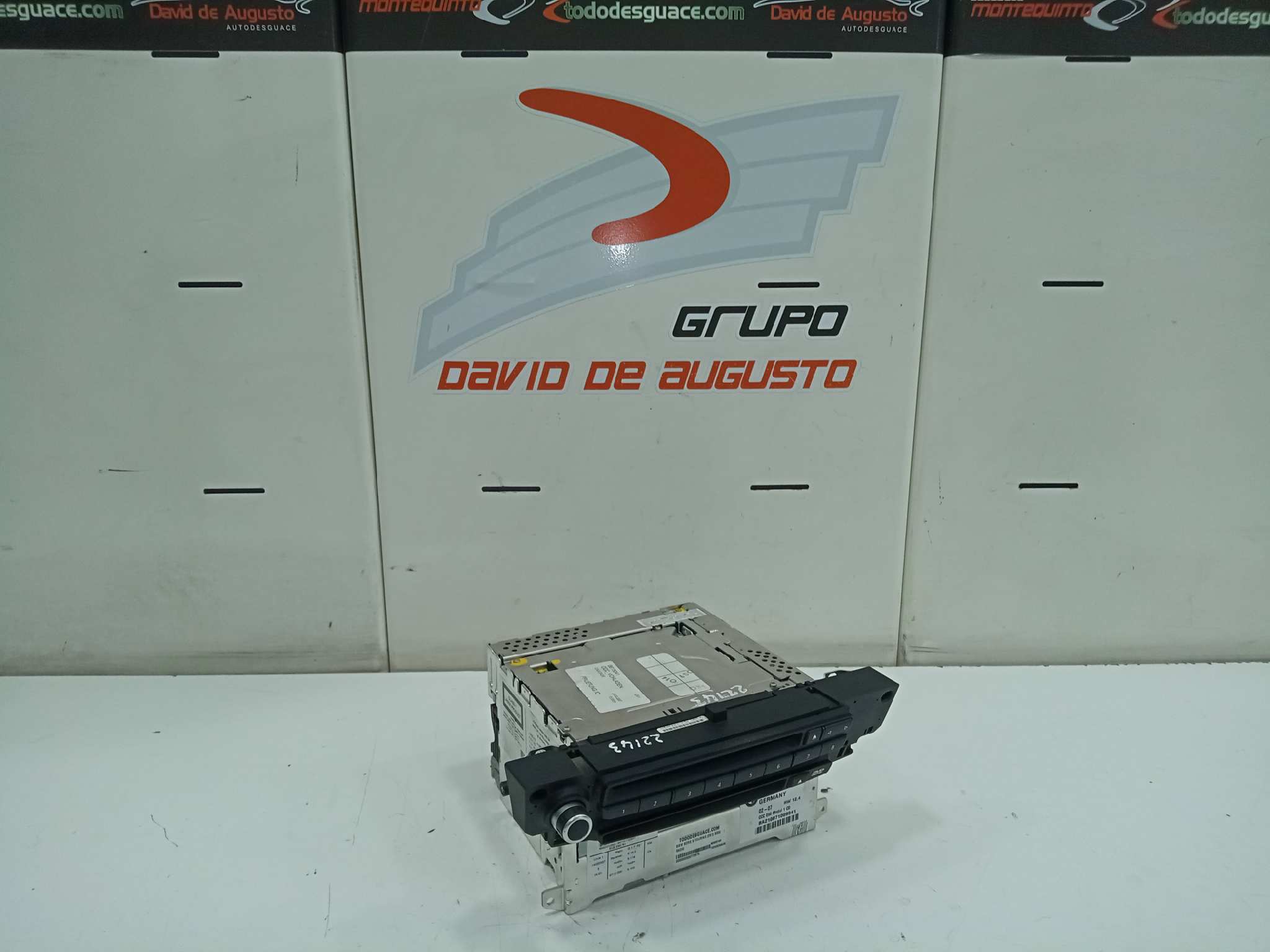  radio   bmw serie 5 touring (e61) 530d 3.0 turbodiesel cat