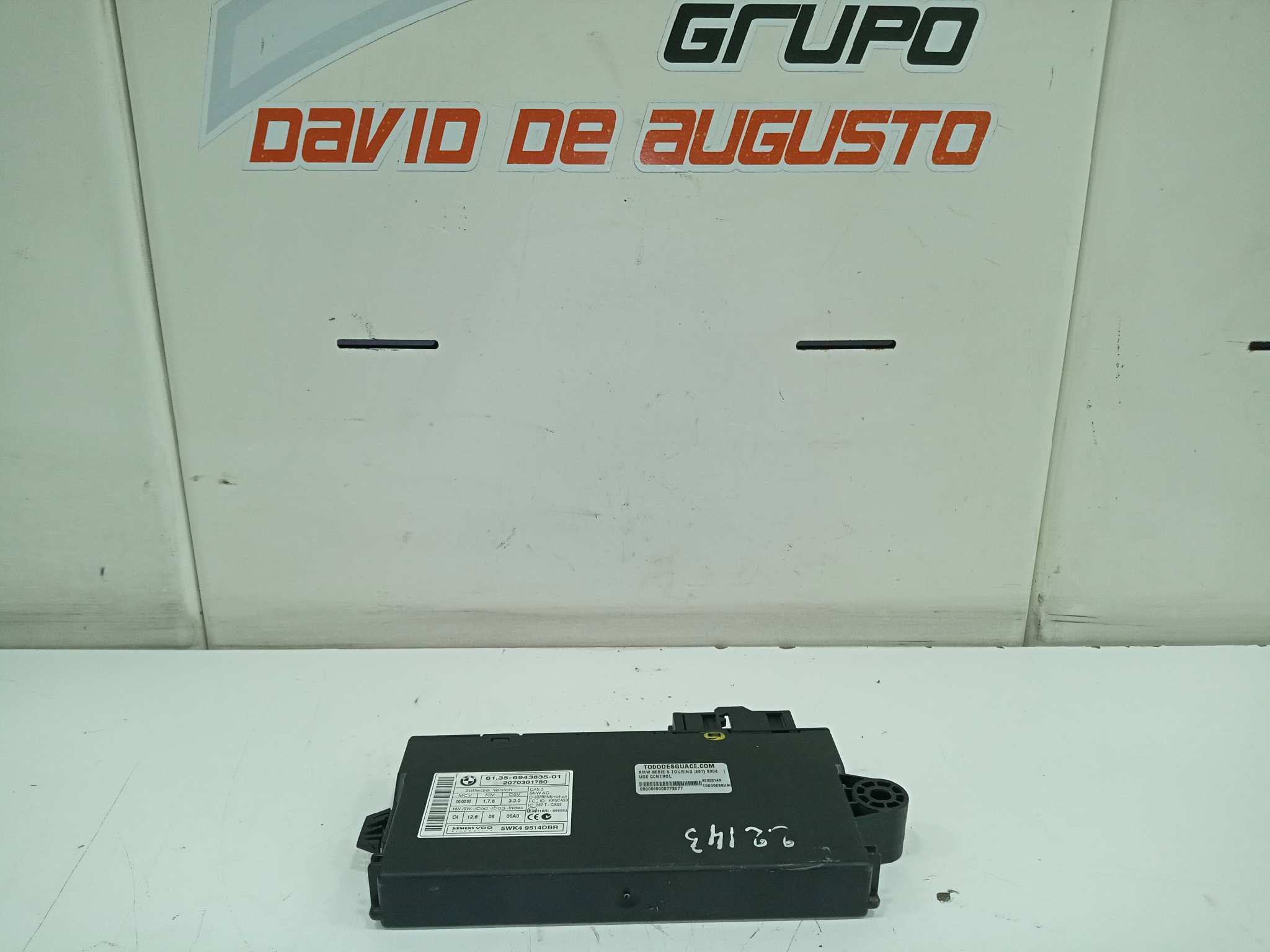  uce control   bmw serie 5 touring (e61) 530d 3.0 turbodiesel cat