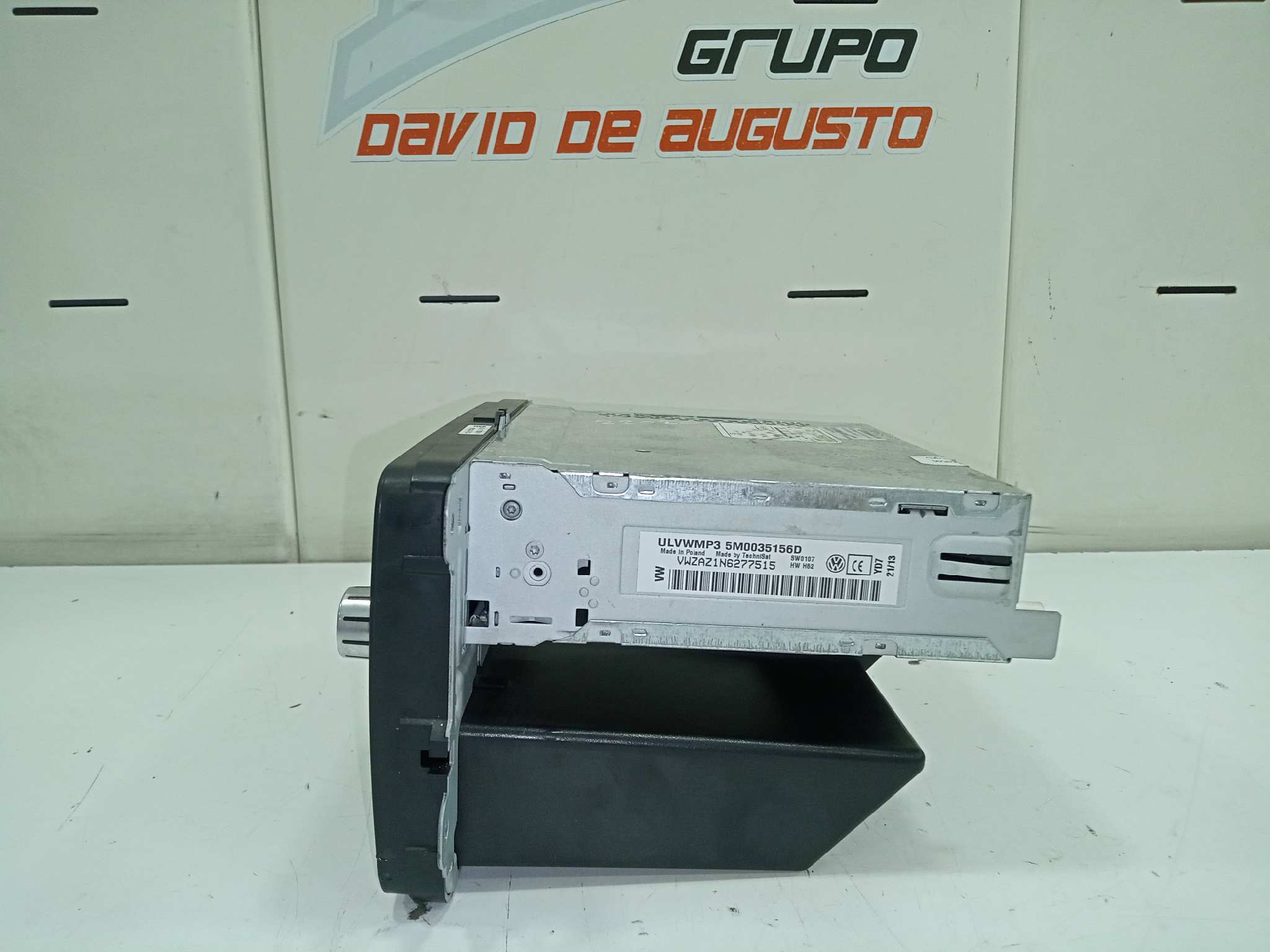  sistema audio / radio cd   volkswagen polo (6r1) advance 1.2 12v