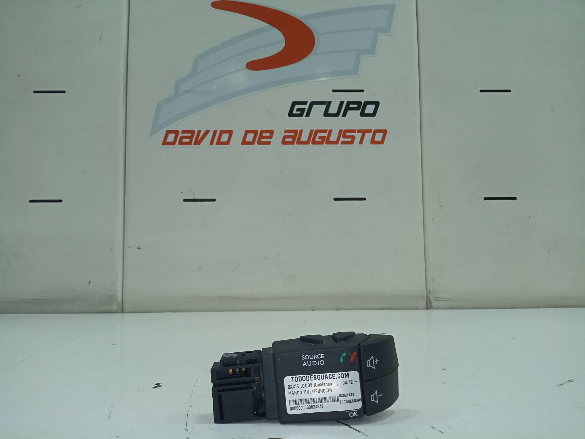  mando multifuncion   dacia lodgy ambiance 1.5 dci diesel fap cat