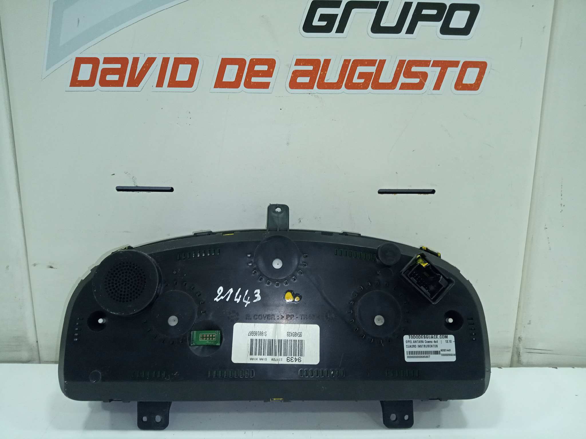  cuadro instrumentos   opel antara cosmo 4x4 2.2 cdti cat (a 22 dm / lnq)