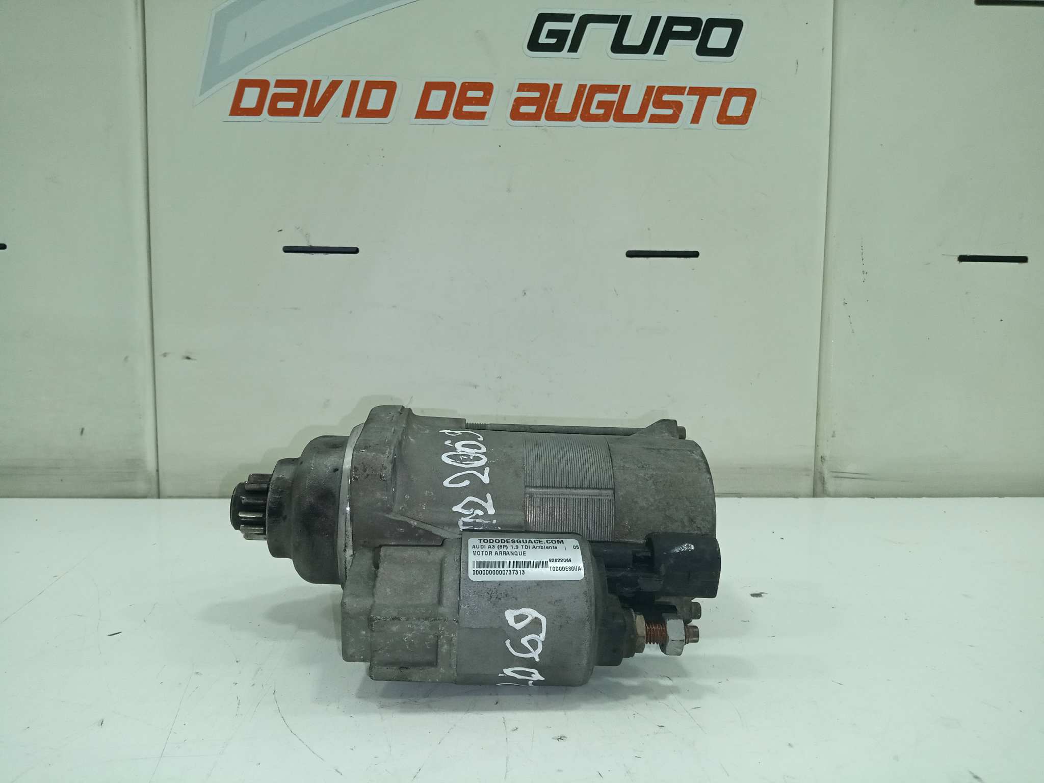  motor arranque   audi a3 (8p) 1.9 tdi ambiente 1.9 tdi