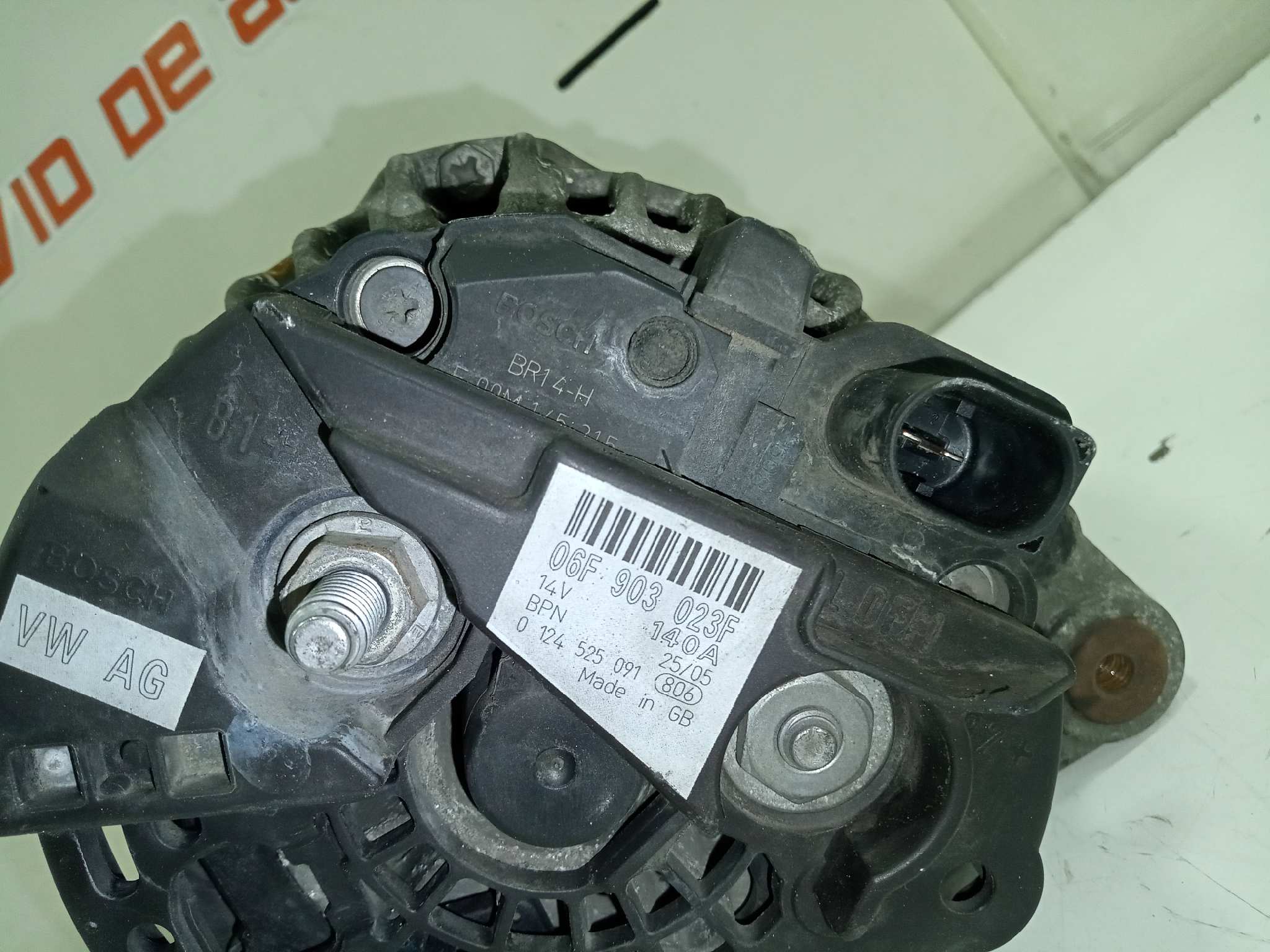  alternador   audi a3 (8p) 1.9 tdi ambiente 1.9 tdi