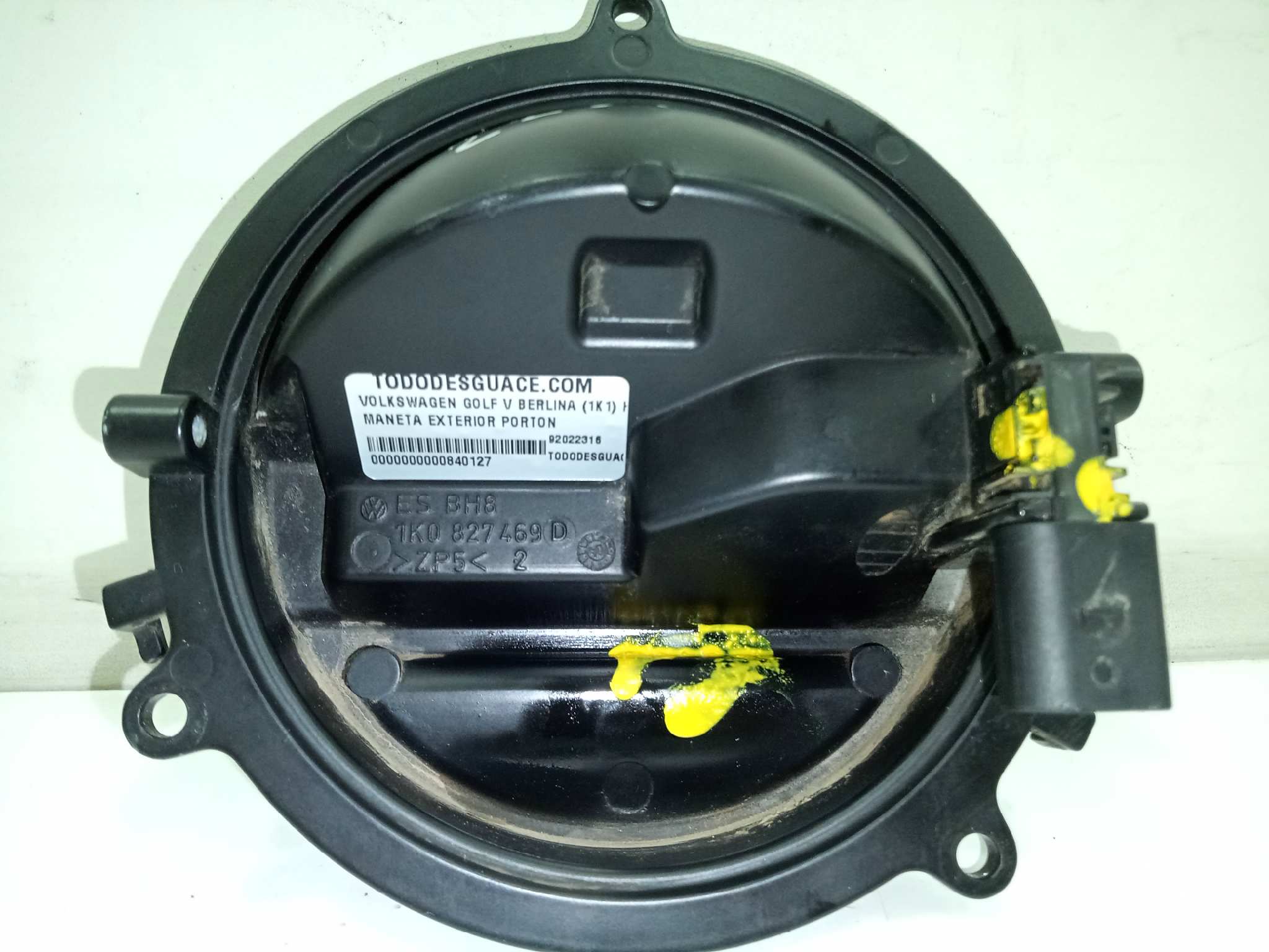  maneta exterior porton   volkswagen golf v berlina (1k1) highline 1.9 tdi