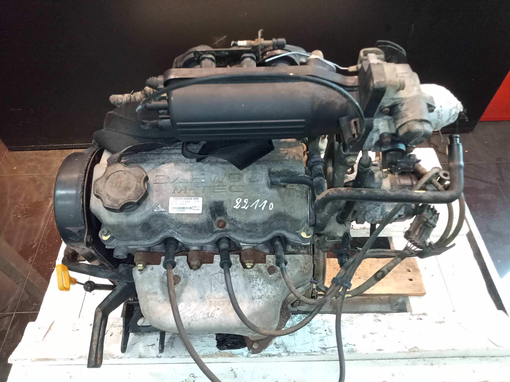  motor completo   chevrolet matiz city 0.8 cat