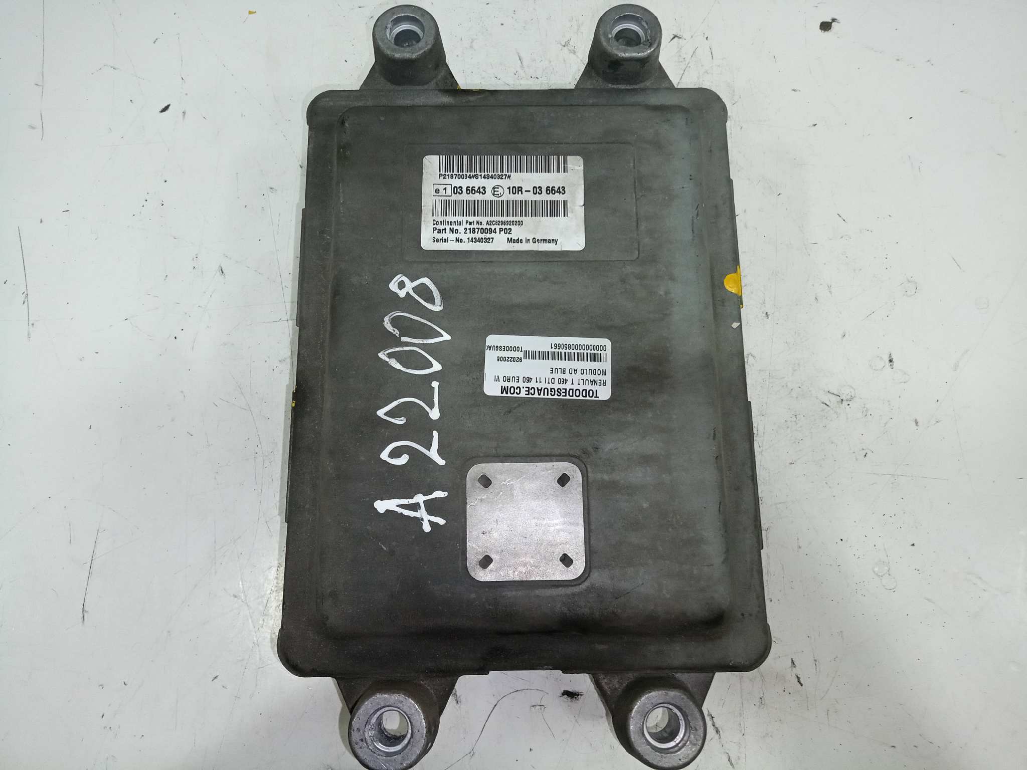  modulo ad blue   renault t 460 dti 11 460 euro vi 10837