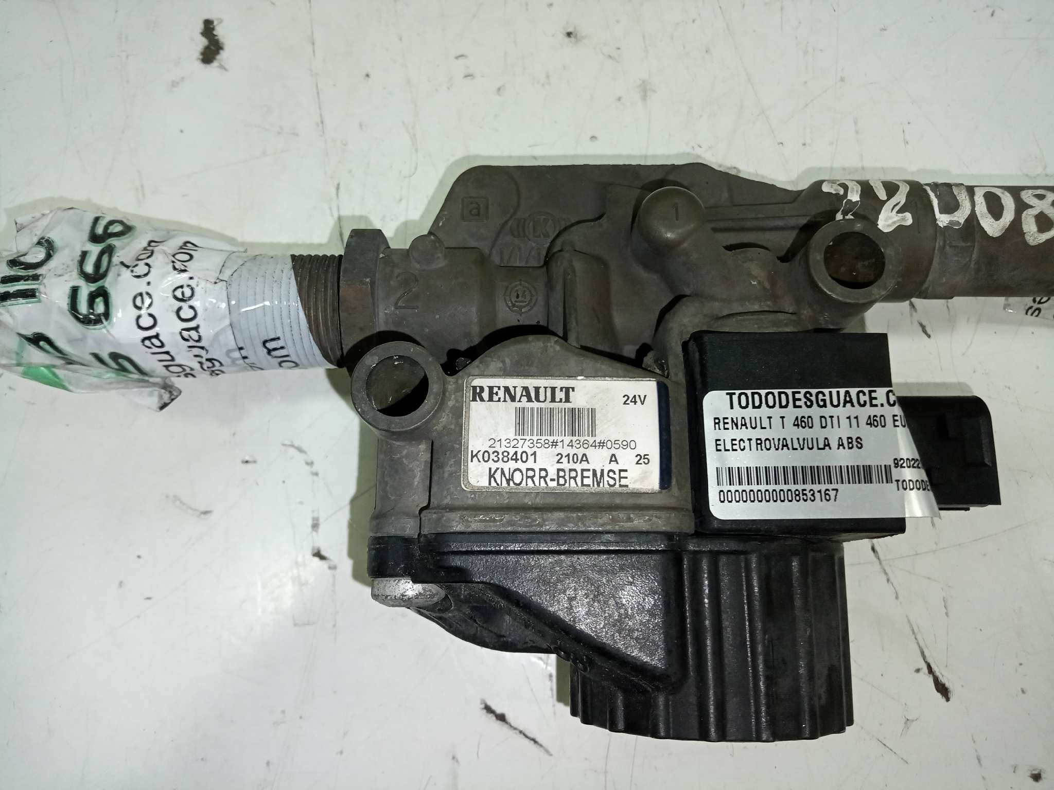  electrovalvula abs   renault t 460 dti 11 460 euro vi 10837