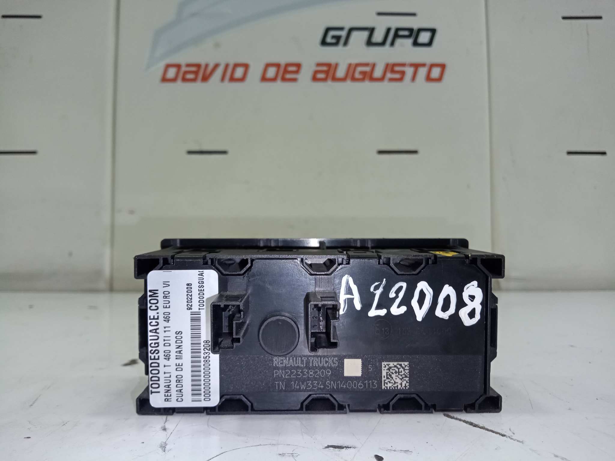 cuadro de mandos   renault t 460 dti 11 460 euro vi 10837