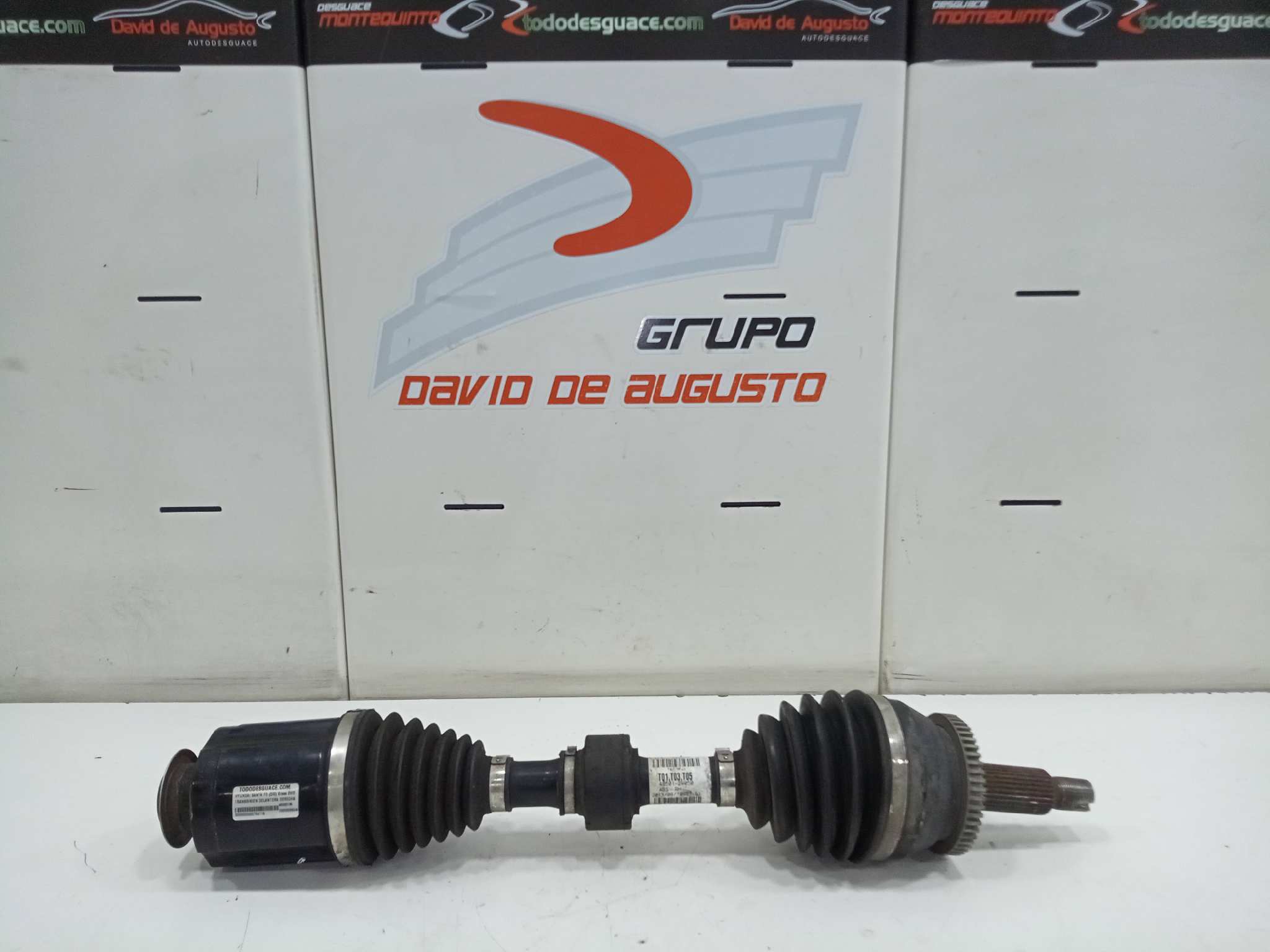  transmision delantera derecha   hyundai santa fe (dm) klass 2wd 2.2 crdi cat
