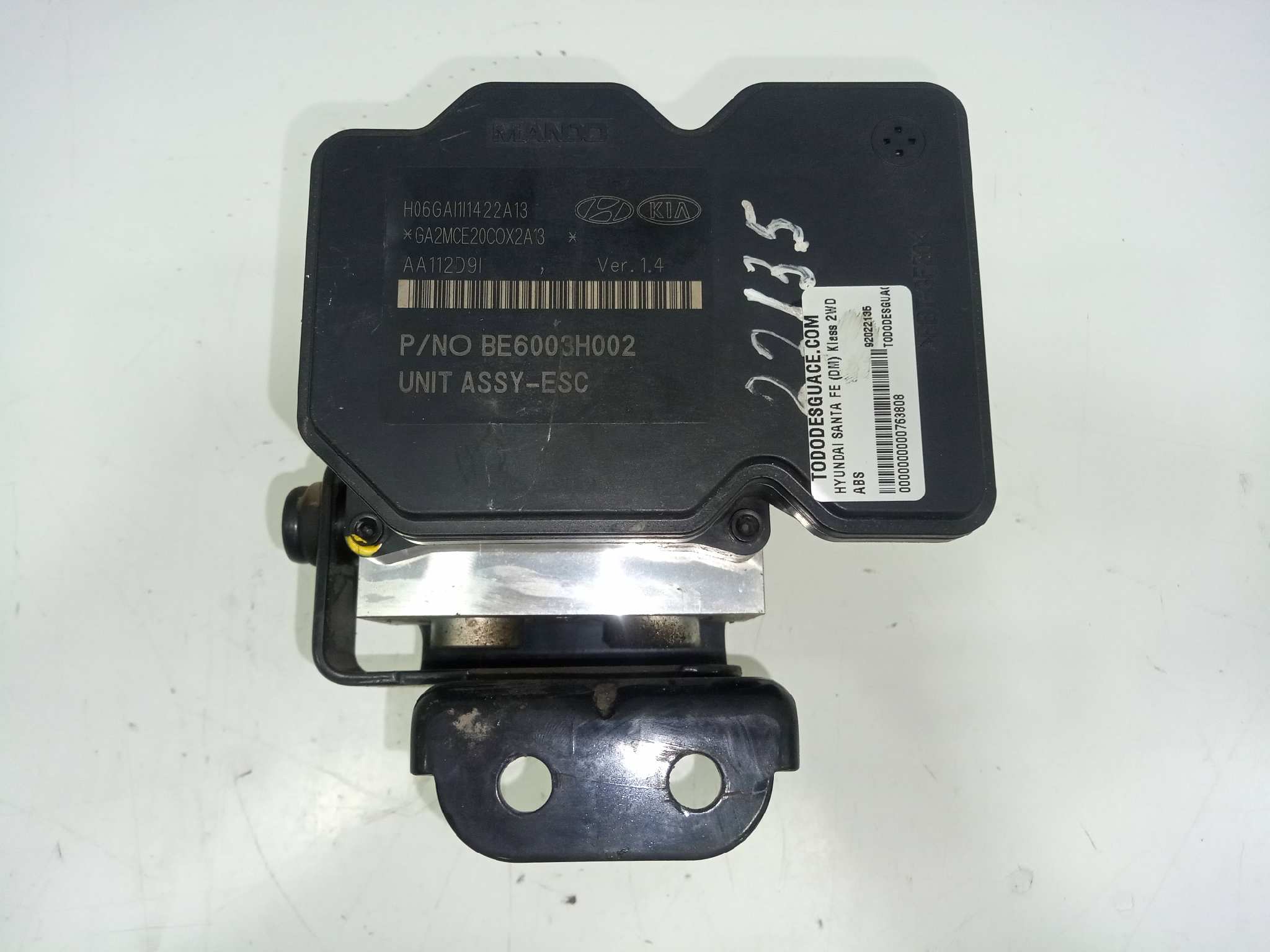  abs   hyundai santa fe (dm) klass 2wd 2.2 crdi cat