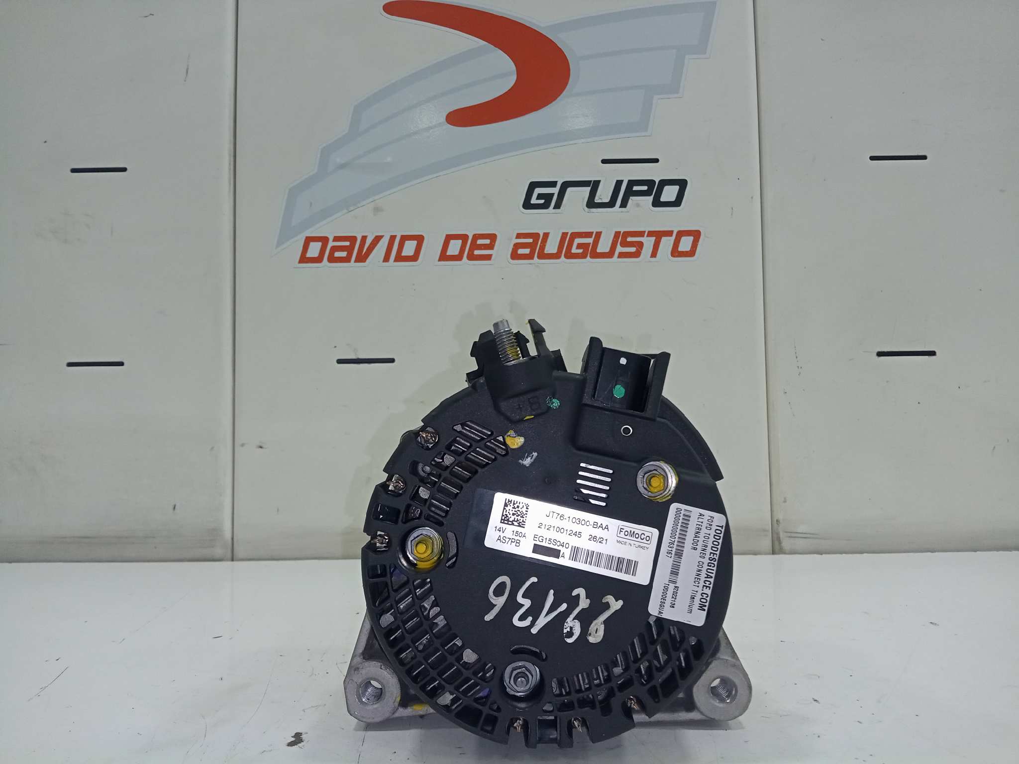  alternador   ford tourneo connect titanium 1.5 ecoblue tdci cat