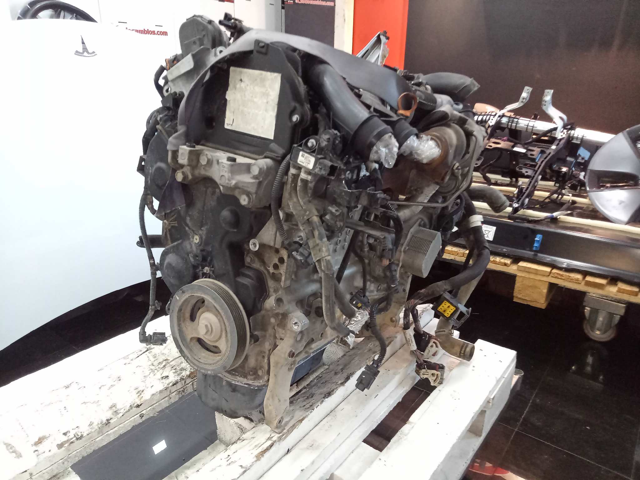  motor completo   peugeot partner kasten 1.6 16v hdi fap 1.6 16v hdi fap