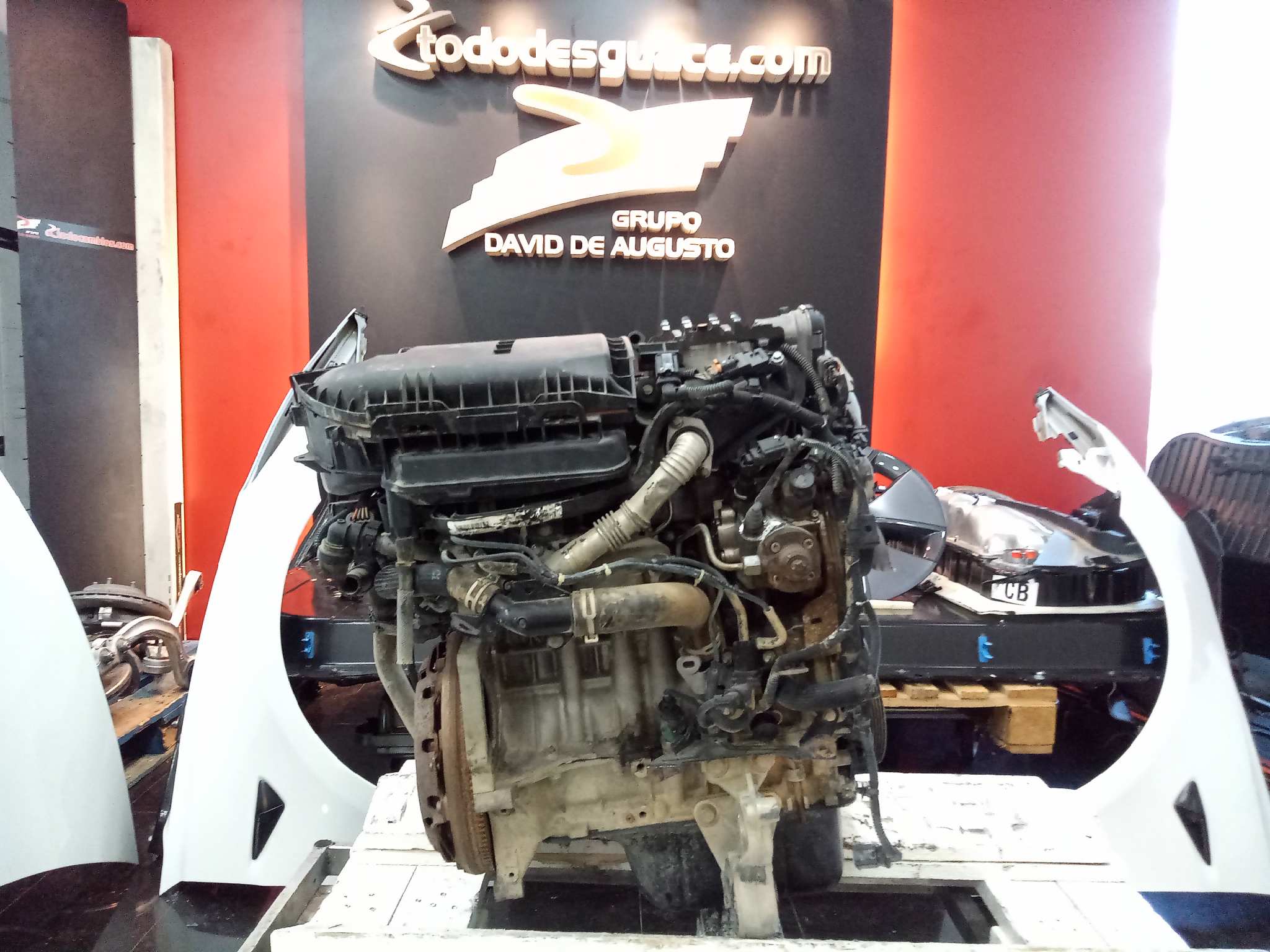  motor completo   peugeot partner kasten 1.6 16v hdi fap 1.6 16v hdi fap