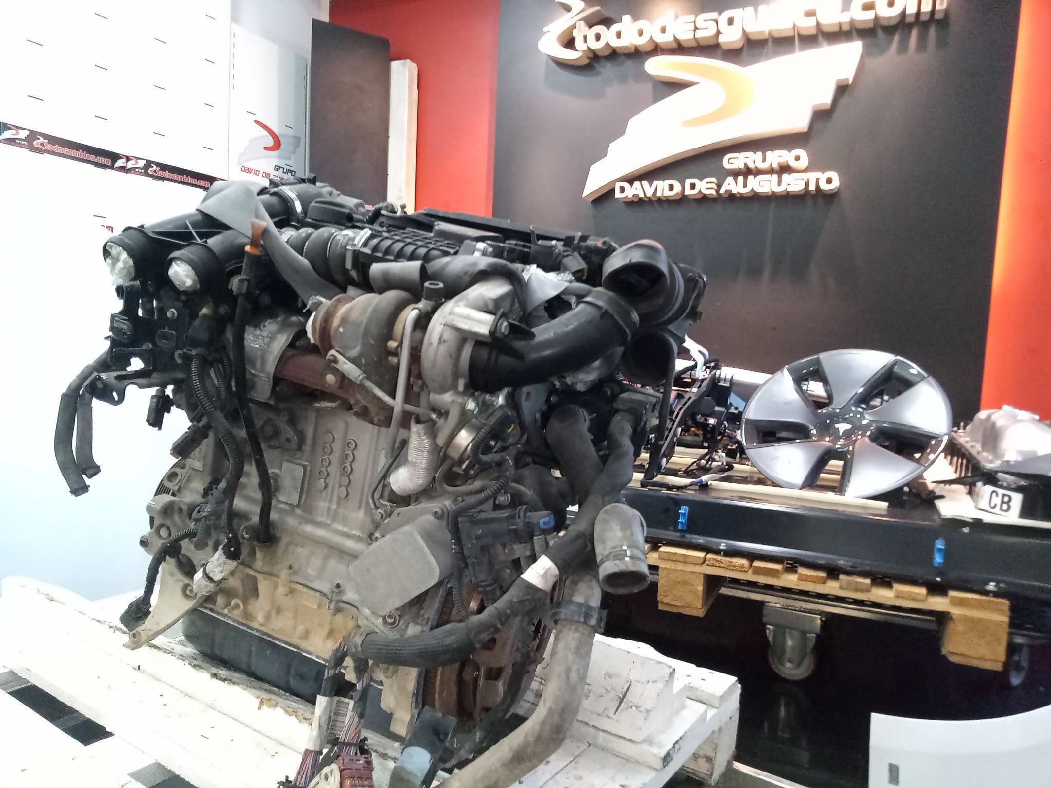  motor completo   peugeot partner kasten 1.6 16v hdi fap 1.6 16v hdi fap