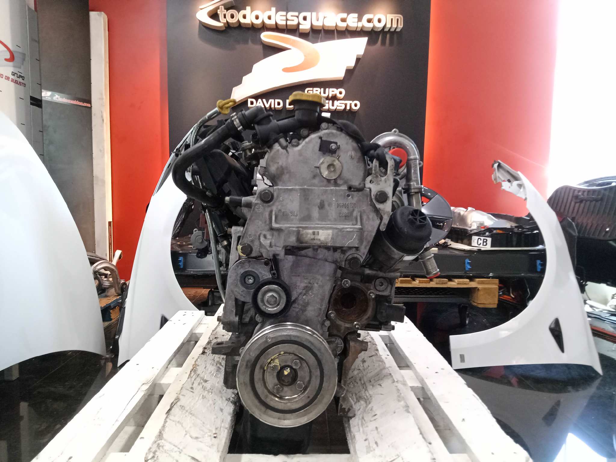  motor completo   opel corsa d 111 years 1.3 16v cdti