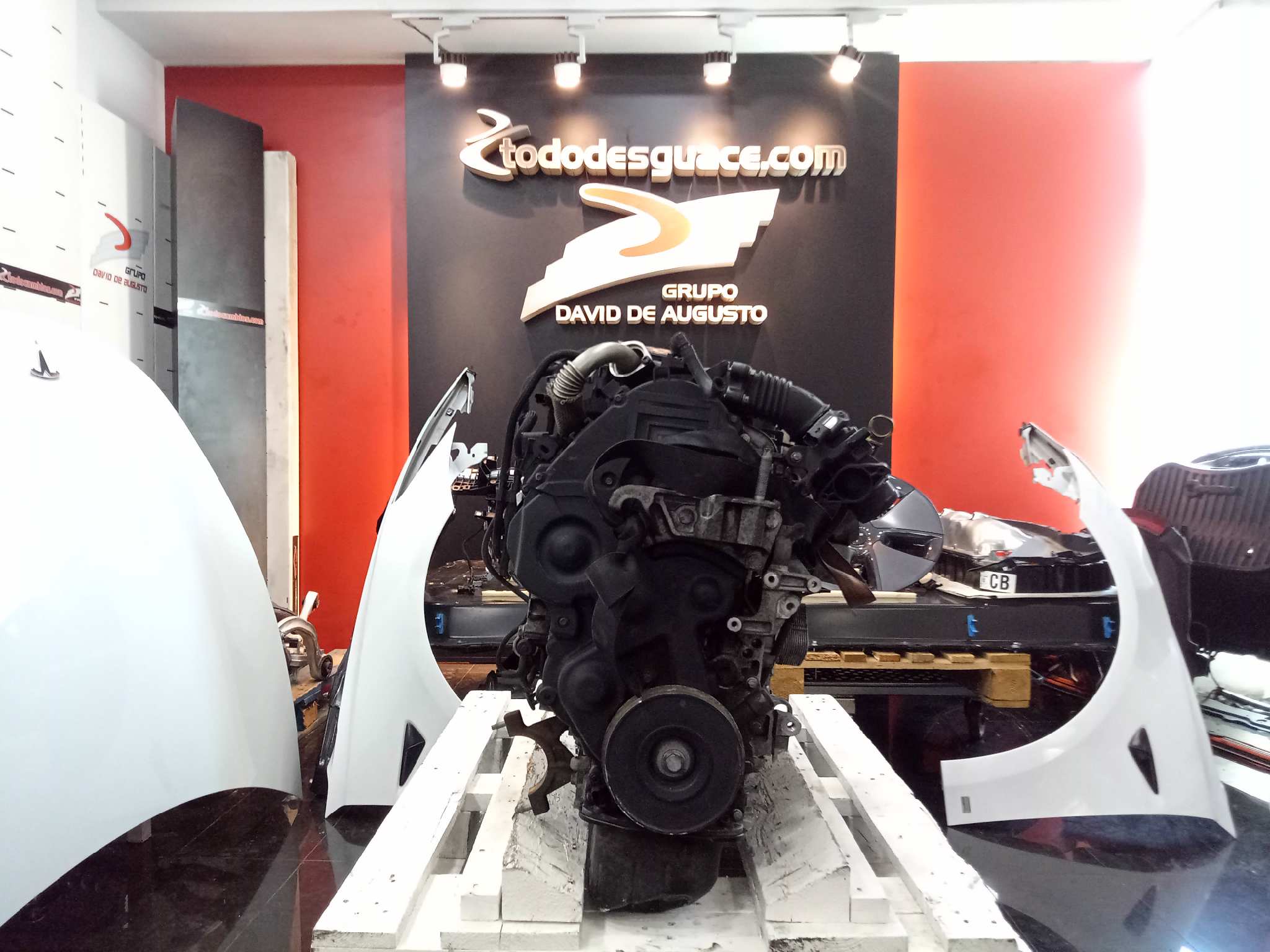  motor completo   ford focus c-max (cap) ambiente (d) 1.6 tdci cat