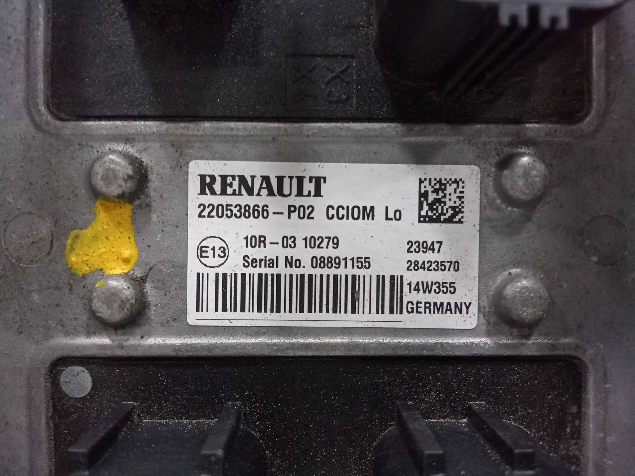  centralita motor uce   renault t 460 dti 11 460 euro vi 10837