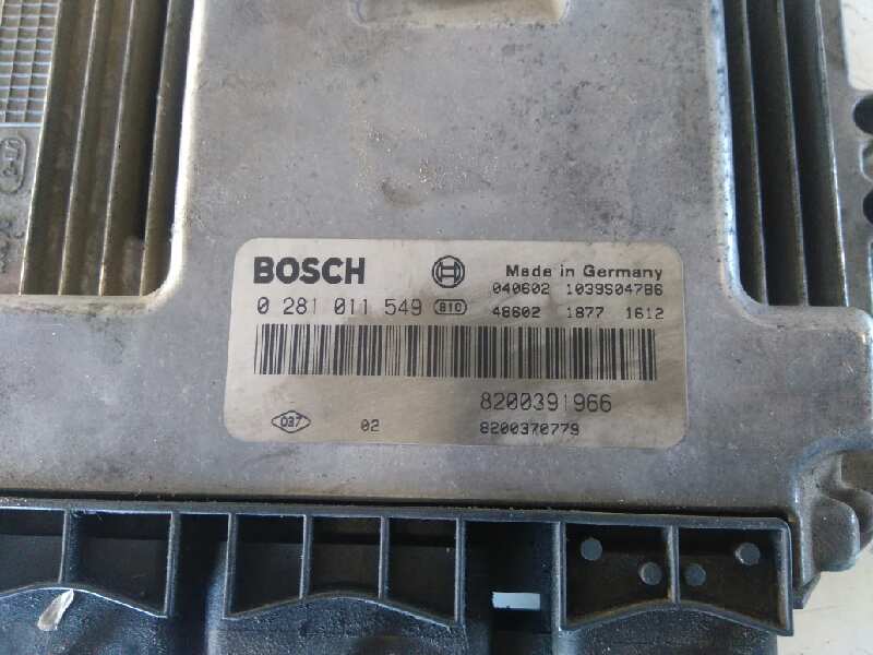  centralita motor uce   renault megane gr scenic 1.9