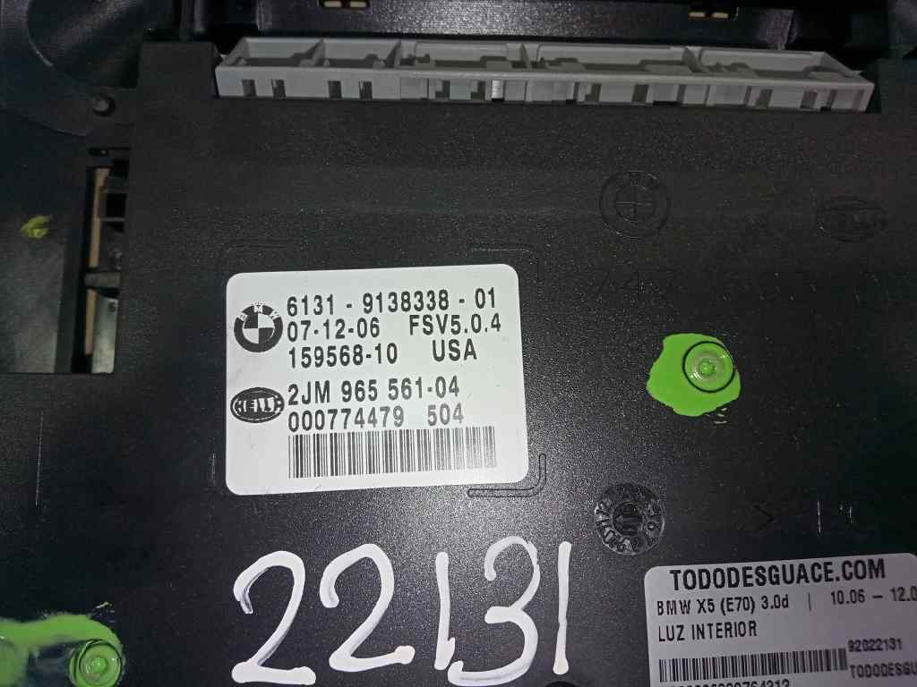  luz interior   bmw x5 (e70) 3.0d 3.0 turbodiesel cat