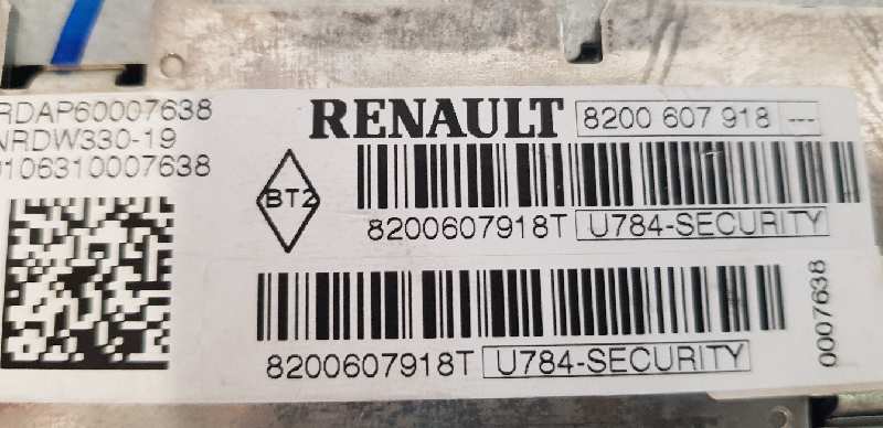  sistema audio / radio cd   renault megane ii familiar authentique 1.5 dci diesel