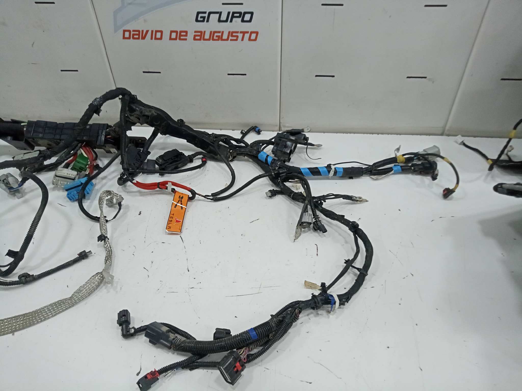  cableado principal   tesla model 3 bev long range awd