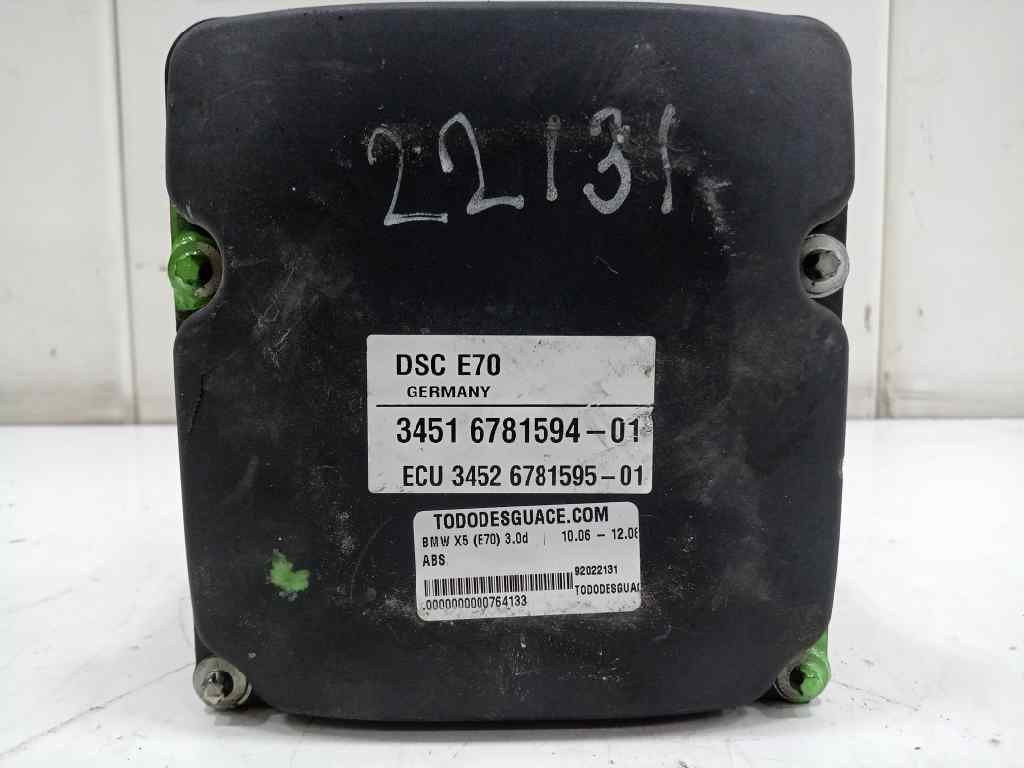  abs   bmw x5 (e70) 3.0d 3.0 turbodiesel cat
