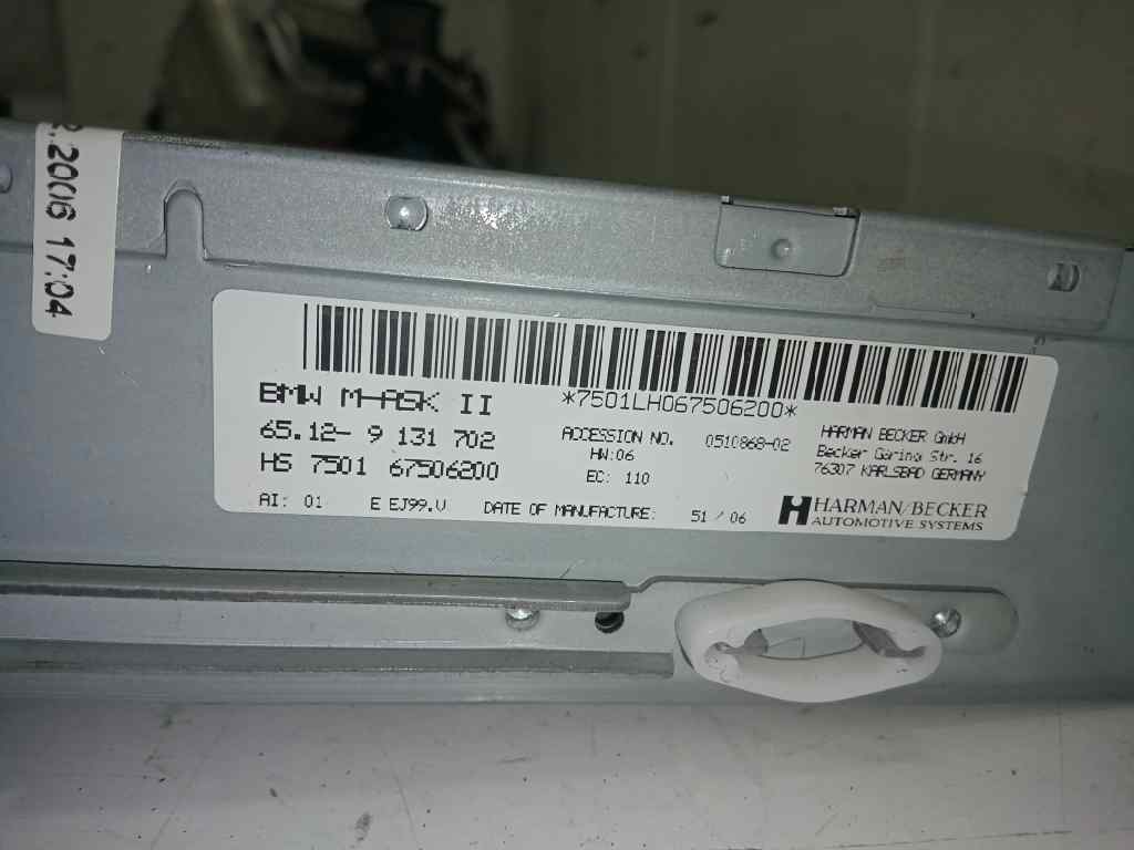  sistema audio / radio cd   bmw x5 (e70) 3.0d 3.0 turbodiesel cat