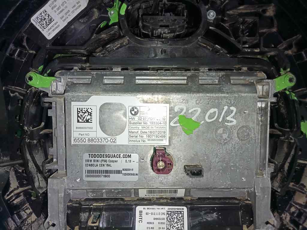  consola central   bmw mini (f56) cooper 1.5 12v