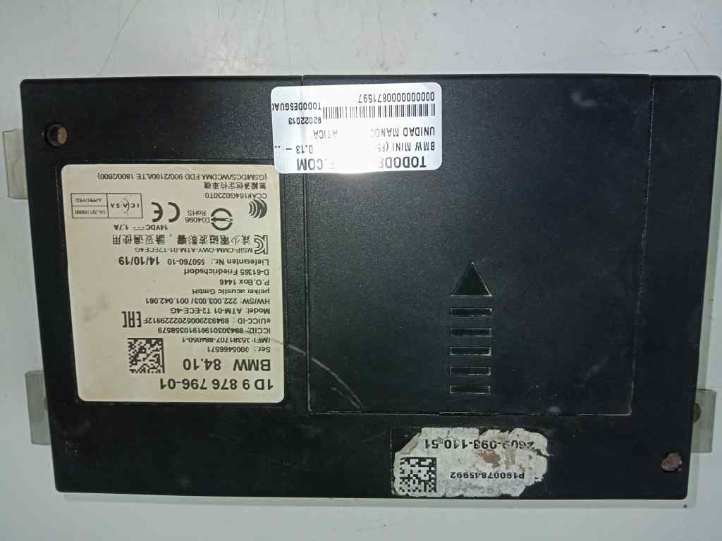  modulo bluetooth   bmw mini (f56) cooper 1.5 12v