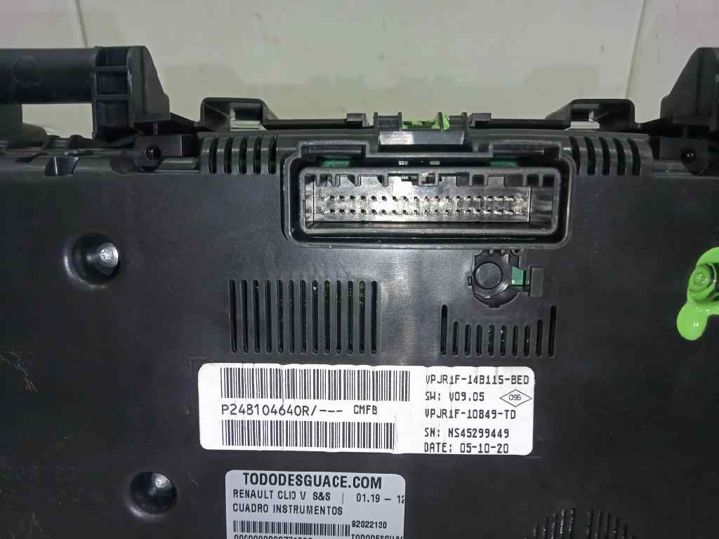  cuadro instrumentos   renault clio v s&s 1.0 tce 12v