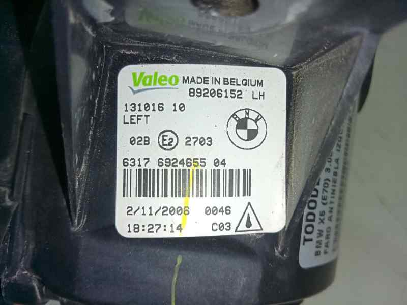 Faro antiniebla izquierdo bmw x6 suv (20082010) xdrive 