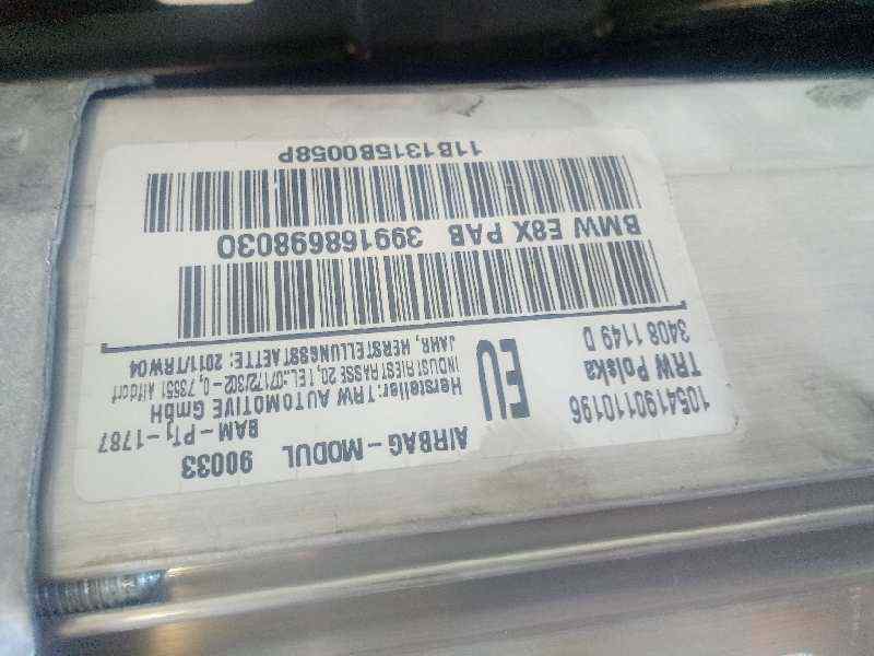 Kit airbag bmw 1 (20092012) 116 d 116cv 