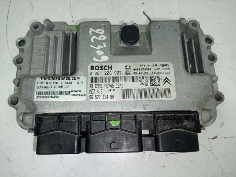 Centralita motor uce citroen c2 (20052009) 1.6 vts