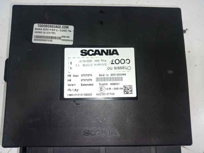 Unidad de control
 scania serie pgr (lclase) f