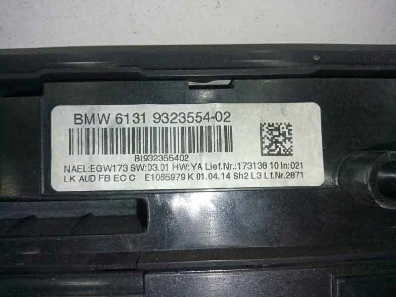 Mando climatizador bmw 3 gran turismo fastback (2