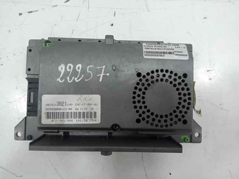  pantalla multifunc citroen c5 berlina    |   0.0