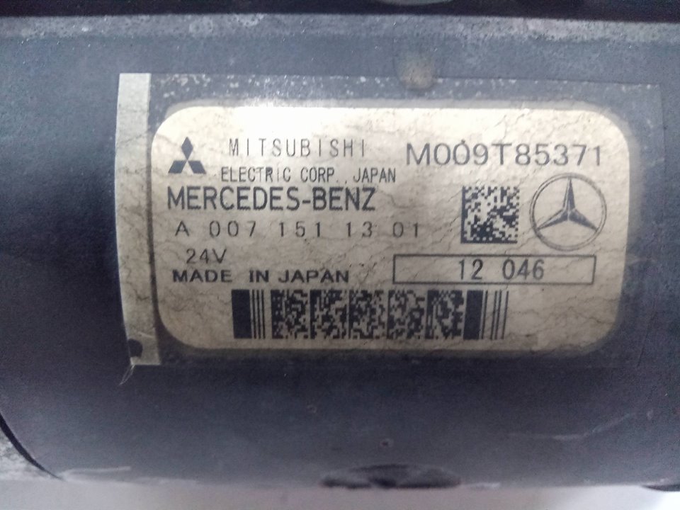 Motor arranque mercedes actros 23 4  ejes 8