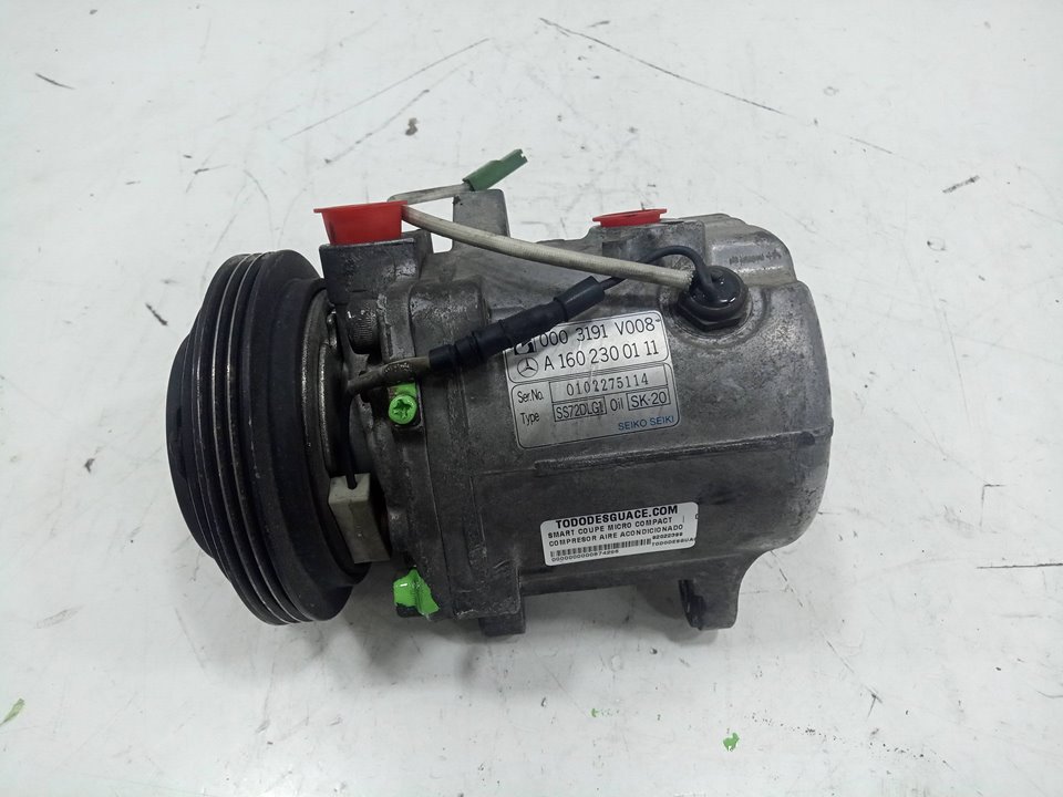 Compresor aire acondicionado smart coupe micro compact   | 