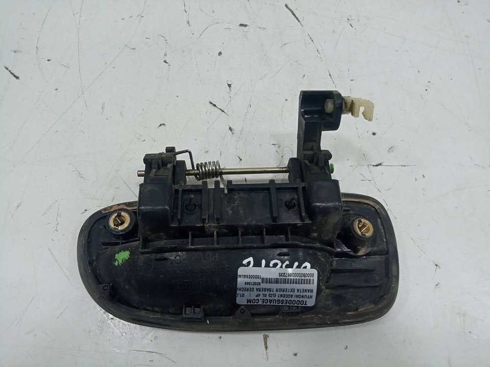 Maneta exterior trasera derecha hyundai accent ii sedÁn sedÁn