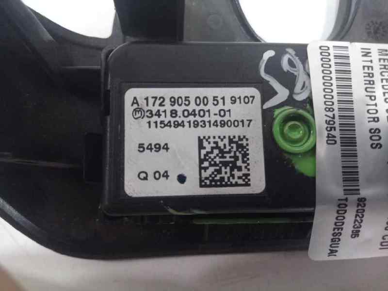 Interruptor sos mercedesbenz clase b fastback