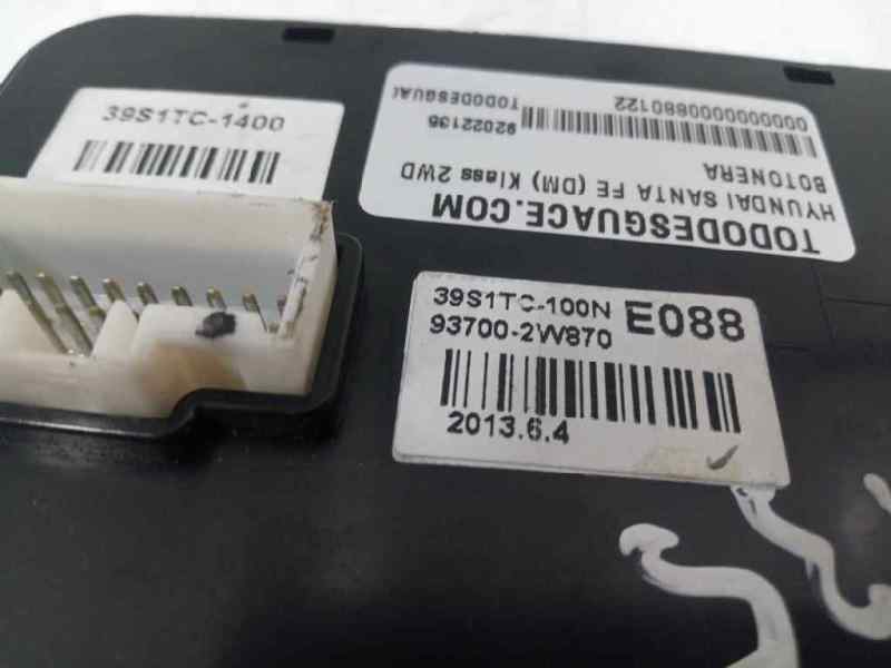 Botonera hyundai santa fÉ iii suv (2012