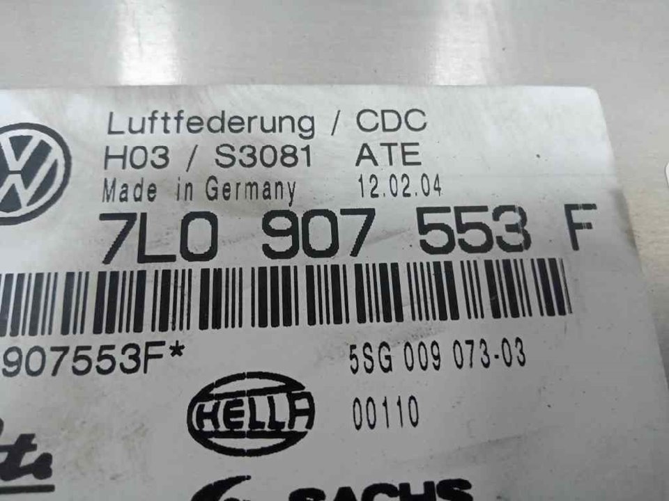 Centralita suspension porsche cayenne suv (20022007