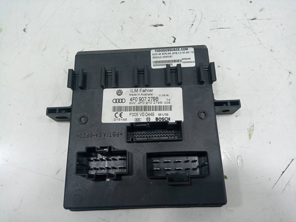 Modulo confort audi a6 sedÁn (20042006) 3.0