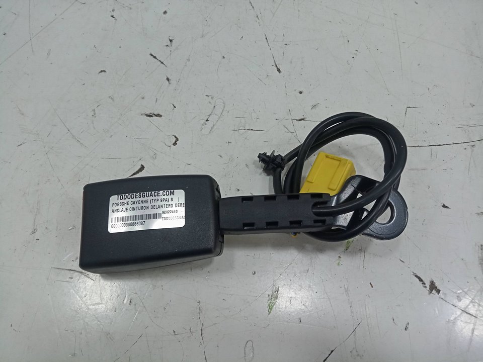Anclaje cinturon delantero derecho porsche cayenne suv (20022007