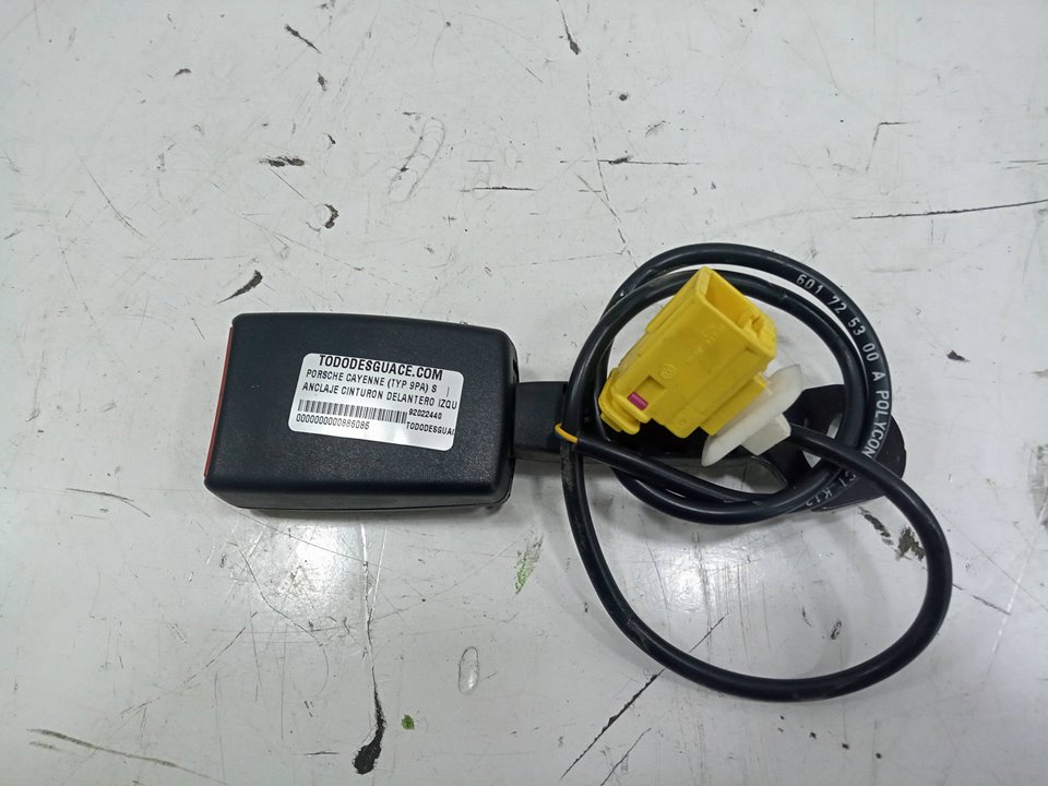 Anclaje cinturon delantero izquierdo porsche cayenne suv (20022007