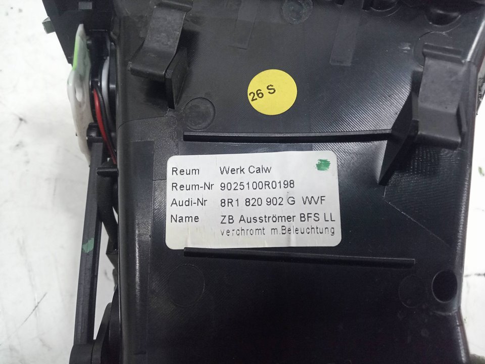 Rejilla aire delantera derecha audi q5 suv (20082017) 3.0 td