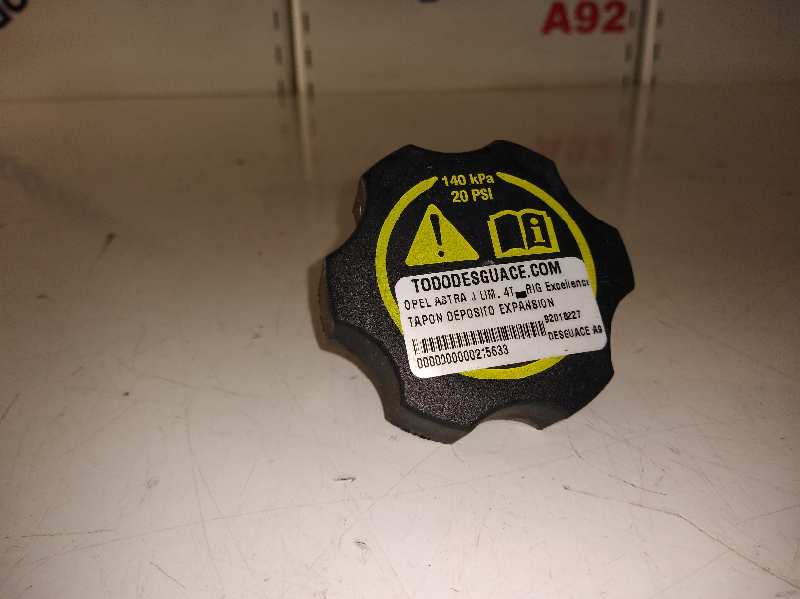  tapon deposito expansion   opel astra j lim. 4turig excellence 1.7 16v cdti