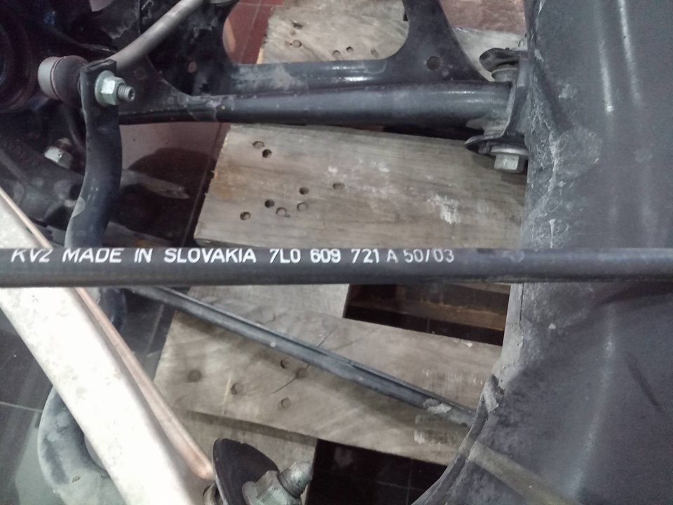 Puente trasero porsche cayenne suv (20022007